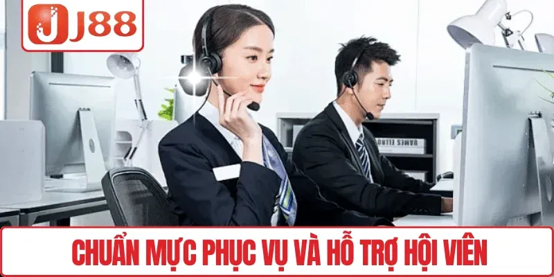Giới thiệu J88 3 Chuẩn mực phục vụ và hỗ trợ hội viên