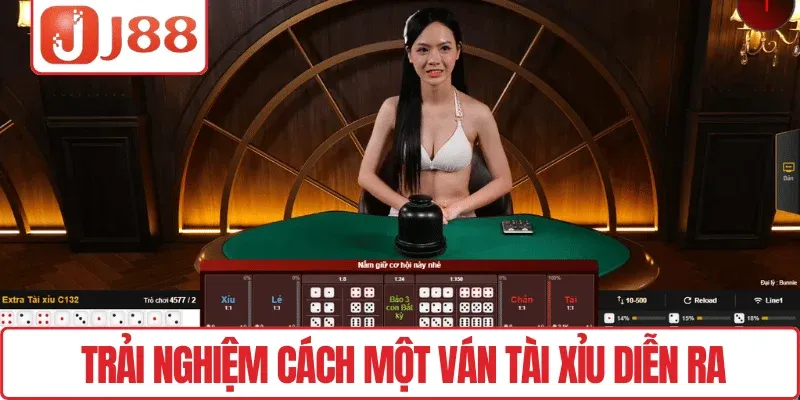 Khám Phá Tài Xỉu J88 – Game May Mắn Được Yêu Thích 2 Trải nghiệm cách một ván Tài xỉu diễn ra