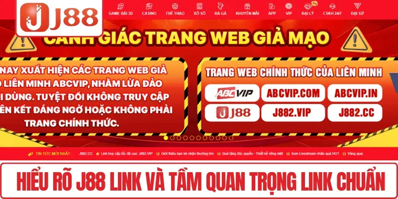 Truy Cập J88 Link – Bước Vào Thế Giới Cá Cược Thú Vị 2 Hiểu rõ J88 Link và tầm quan trọng link chuẩn