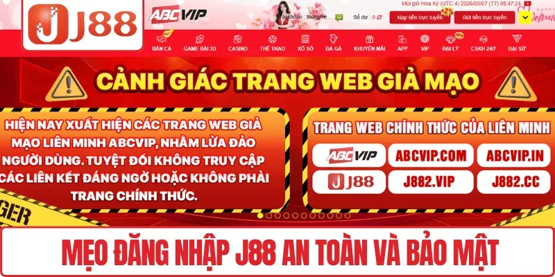 Đăng Nhập J88 An Toàn, Trải Nghiệm Giải Trí Mượt Mà 4 Mẹo đăng nhập J88 an toàn và bảo mật