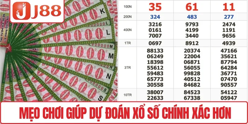 Xổ Số Miền Nam J88 – Trải Nghiệm May Mắn, Thưởng Liền Tay 4 Mẹo chơi giúp dự đoán xổ số chính xác hơn